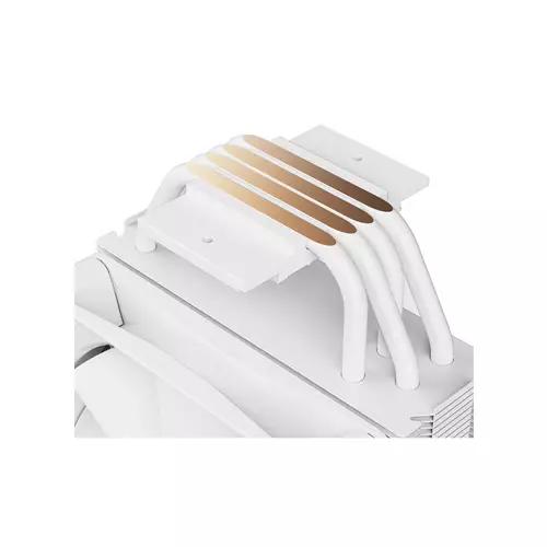 NZXT T120 RGB CPU AIR COOLER (WHITE) - 3