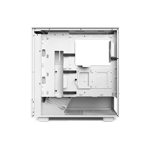 NZXT H5 Flow RGB Compact ATX Mid-Tower Case (White) - 4