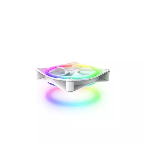 NZXT F120 RGB DUO 120mm RGB Casing Fan-Triple Pack (White) - 1