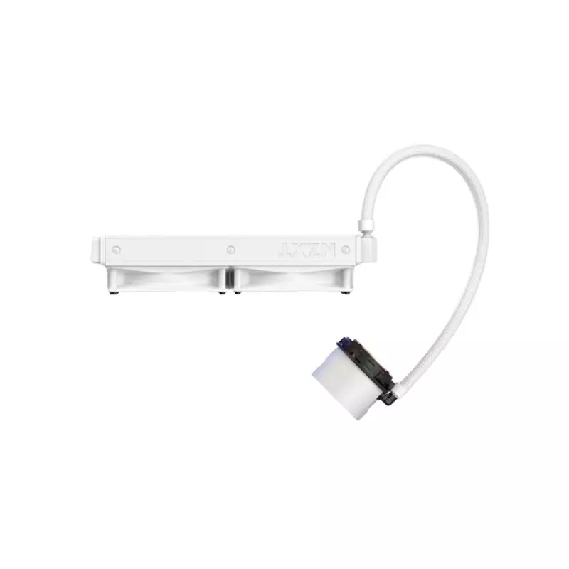 NZXT Kraken RL-KR240-W1 RGB 240mm AIO CPU Liquid Cooler with LCD Display - 1