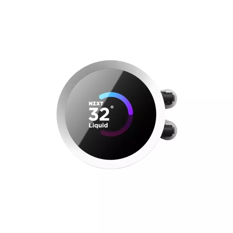 NZXT Kraken RL-KR360-W1 RGB 360mm AIO CPU Liquid Cooler with LCD Display - 2