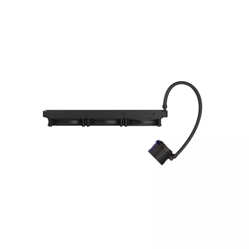 NZXT Kraken RL-KR360-B1 RGB 360mm AIO CPU Liquid Cooler with LCD Display - 1