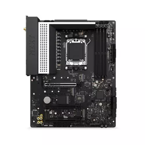 NZXT N7 B650E AM5 ATX AMD Gaming Motherboard - White - 2