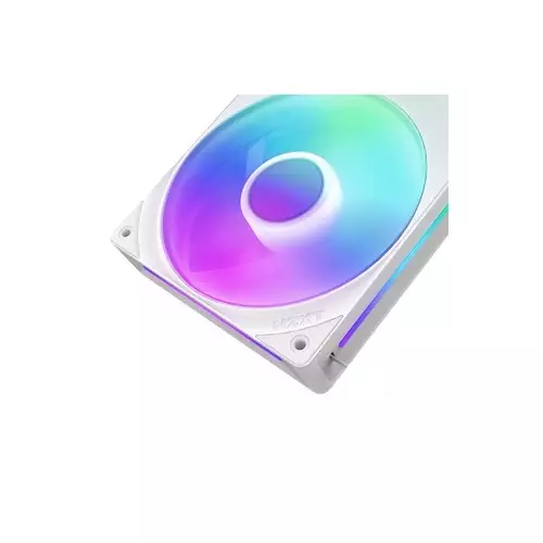 NZXT F280 RGB Core 280mm Single Casing Fan (White) - 4
