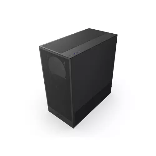 NZXT H5 Flow RGB 2024 Edition Compact ATX Mid-Tower High Airflow Gaming Casing (Black) - 3