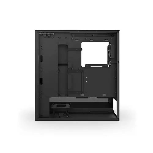 NZXT H5 Flow RGB 2024 Edition Compact ATX Mid-Tower High Airflow Gaming Casing (Black) - 4