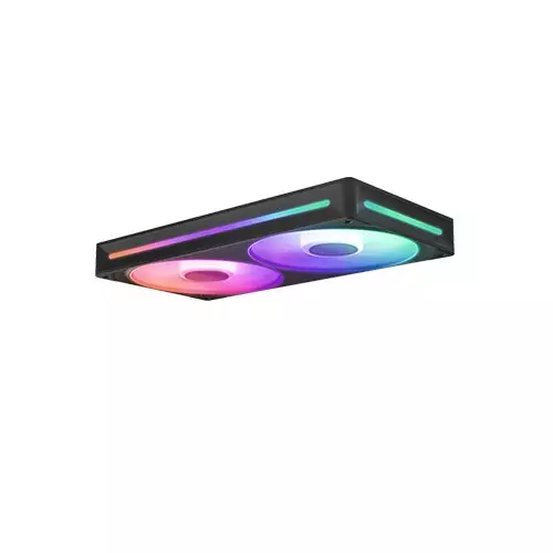 NZXT F240 RGB Core 240mm Single Frame Casing Fan (Black) - 2