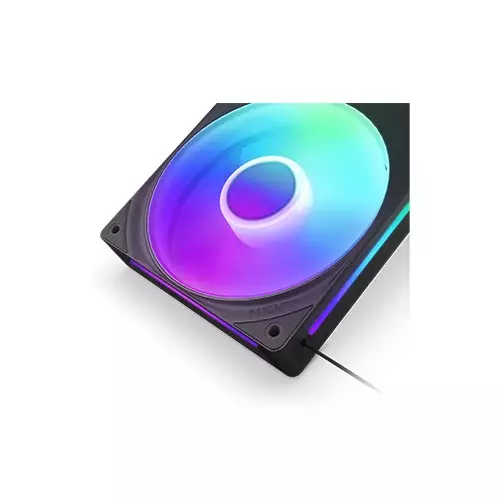 NZXT F240 RGB Core 240mm Single Frame Casing Fan (Black) - 3