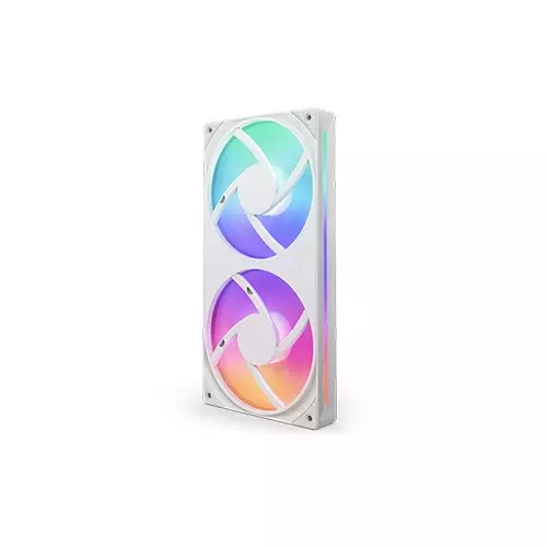 NZXT F240 RGB Core 240mm Single Frame Casing Fan (White) - 1