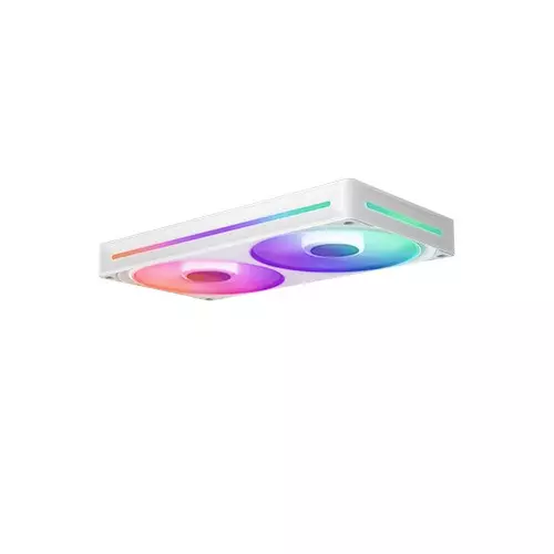 NZXT F240 RGB Core 240mm Single Frame Casing Fan (White) - 2