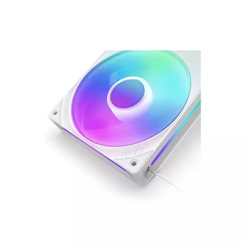 NZXT F240 RGB Core 240mm Single Frame Casing Fan (White) - 3