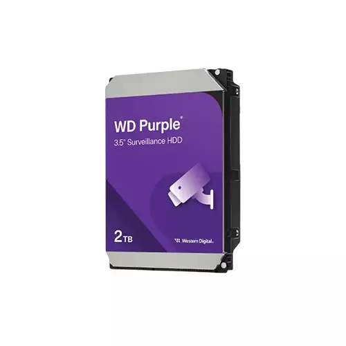 Western Digital WD23PURZ Purple 2TB Surveillance HDD - 1