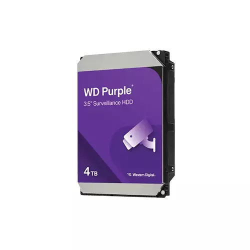 Western Digital WD43PURZ Purple 4TB Surveillance HDD - 1