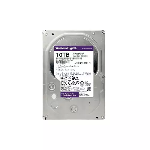 Western Digital WD102PURP Pro Purple 10TB Surveillance HDD - 2