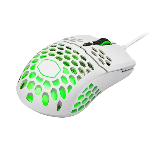 Cooler Master MM711 RGB Matte White Gaming Mouse - 2