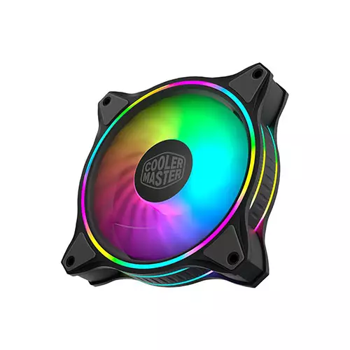 Cooler Master MasterFan MF120 Halo Black ARGB 120mm Case Fan - 2