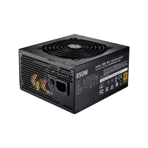 Cooler Master MWE 850W V2 Fully Modular 80 Plus Gold Certified Power Supply - 1