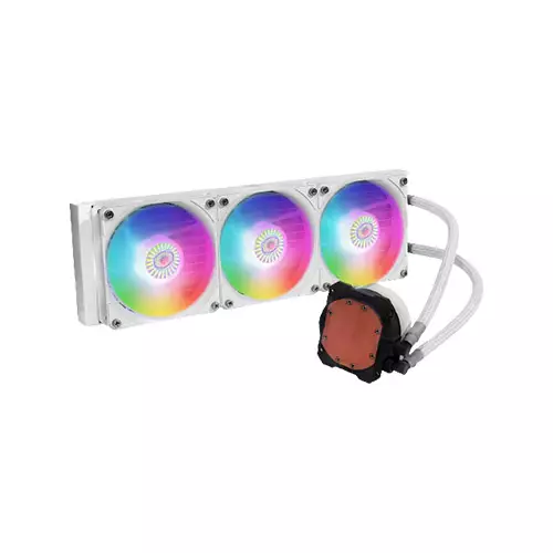 Cooler Master MasterLiquid ML360L V2 ARGB White Edition CPU Liquid Cooler - 1