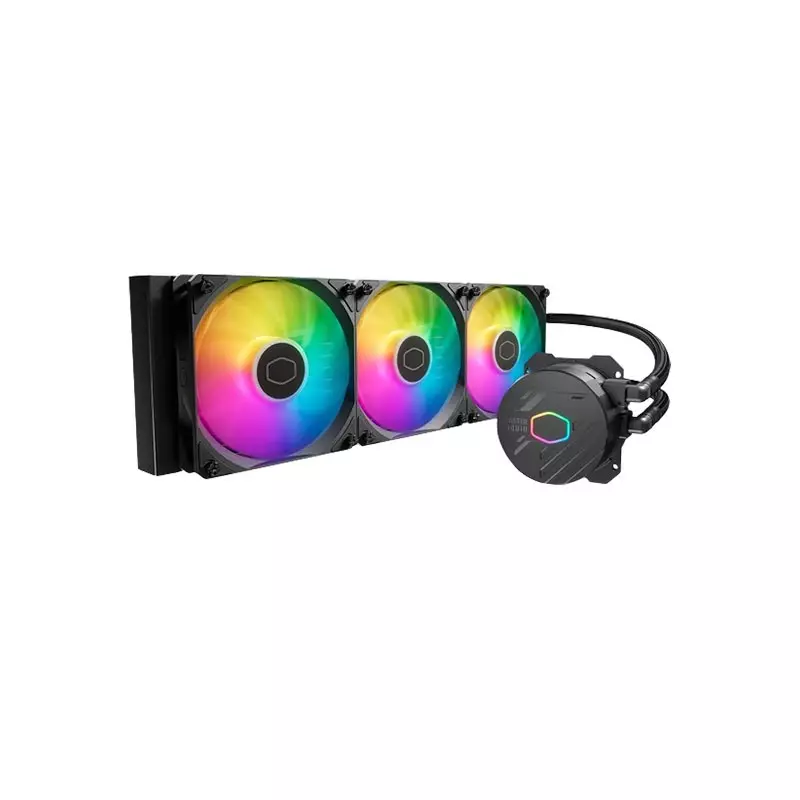 Cooler Master MasterLiquid 360L Core ARGB 360mm Liquid CPU Cooler (Black) - 1