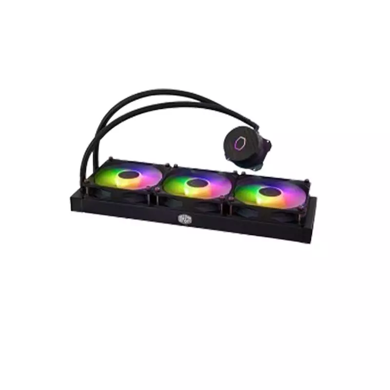 Cooler Master MasterLiquid 360L Core ARGB 360mm Liquid CPU Cooler (Black) - 2