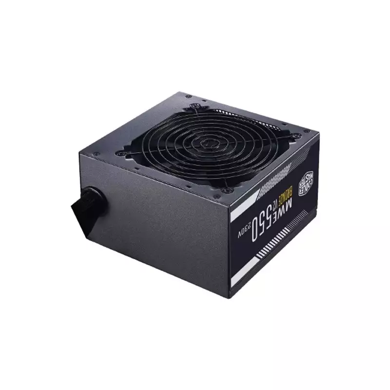 Cooler Master MWE 550W V2 80 Plus ATX Non-Modular Power Supply (Black) - 1