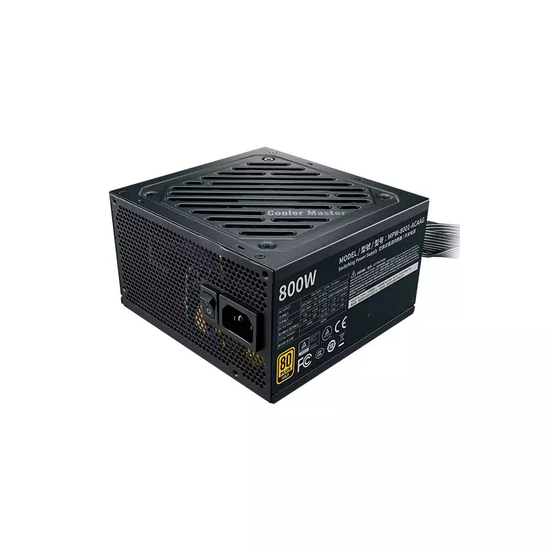 Cooler Master G800 GOLD Non Modular 800W 80 PLUS Gold ATX Power Supply - 1