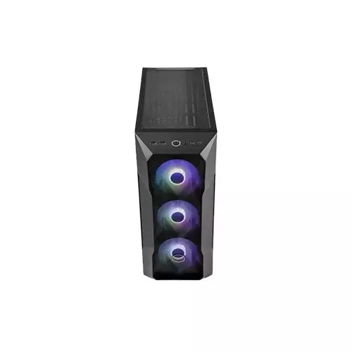 Cooler Master TD500 MESH V2 Mid-Tower Micro ATX ARGB Gaming Case (Black) - 1