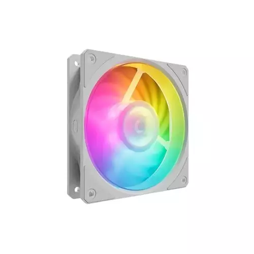 Cooler Master Mobius 120p ARGB Case White Fan - 1