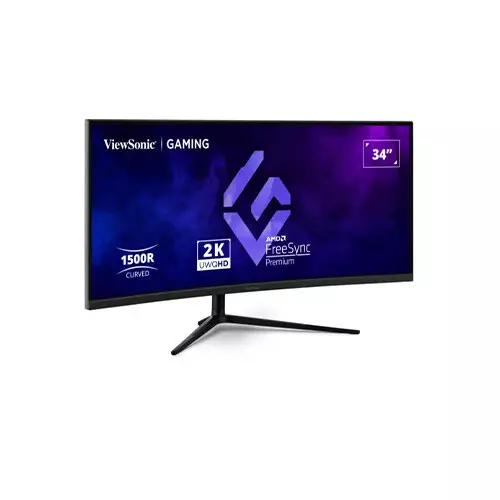 ViewSonic VX3418C-2K 34 inch 2K UWQHD 180Hz Gaming Monitor - 1