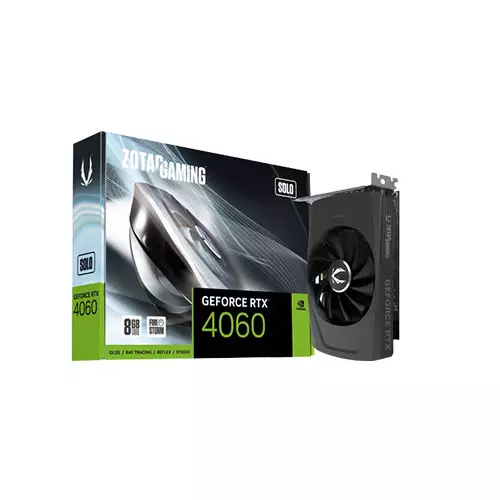 ZOTAC GAMING GEFORCE RTX 4060 8GB GDDR6 SOLO GRAPHICS CARD