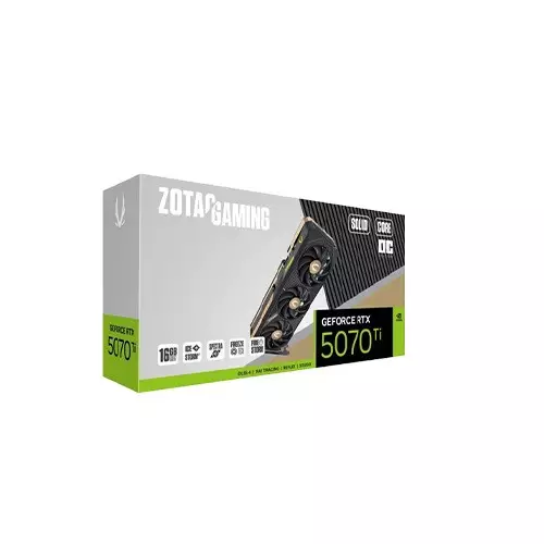 ZOTAC GAMING GeForce RTX 5070 Ti SOLID SFF OC 16GB GDDR7 Graphics Card - 1