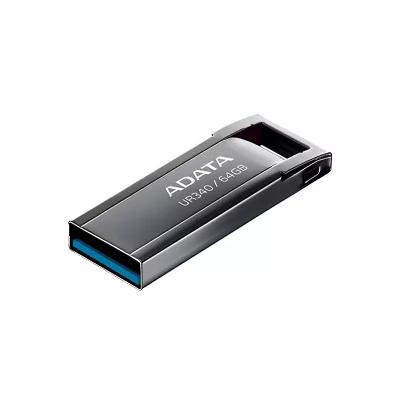Adata UR340 64GB USB 3.2 Pen Drive (Black) - 1