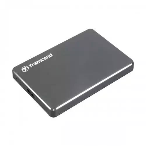 Transcend TS2TSJ25C3N 2TB USB 3.0 Ultra Slim Portable HDD - 1