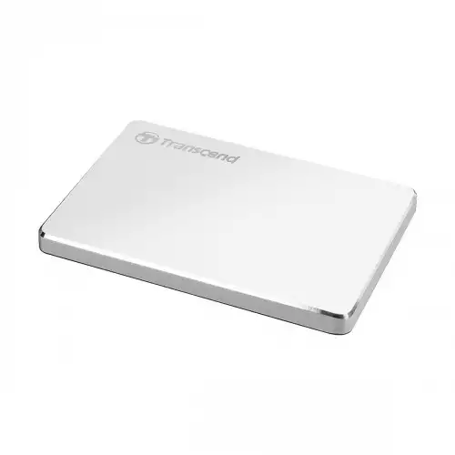 Transcend StoreJet 25C3S 1TB USB 3.1 Gen 1 Type-C Silver External HDD