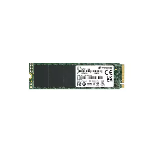 TRANSCEND 1TB 115S NVME M.2 2280 PCIE GEN3X4 INTERNAL SSD - 1