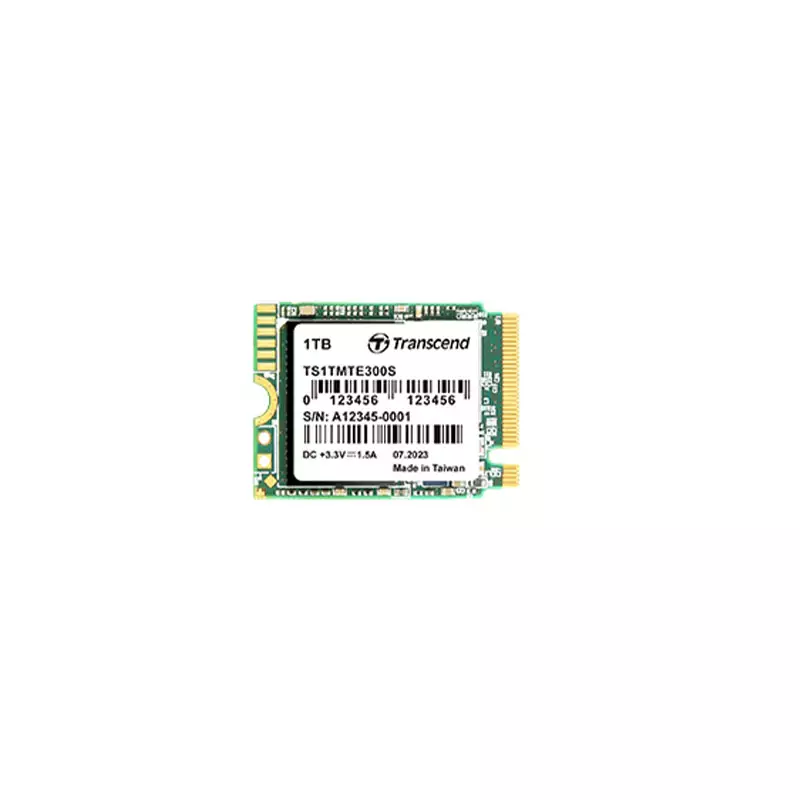 TRANSCEND 300S 1TB M.2 NVME PCIE GEN3 X4 2230 SSD - 1