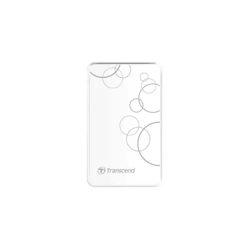 Transcend StoreJet TS2TSJ25A3W 2TB USB 3.1 Gen 1 White External HDD