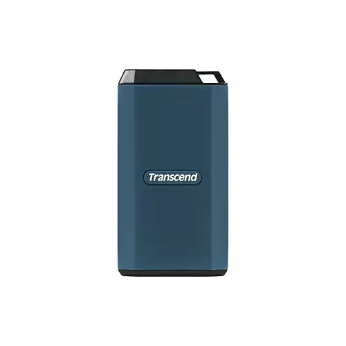 Transcend ESD410C 2TB USB 3.2 Gen 2 Type-C to A Portable SSD (Dark Blue)