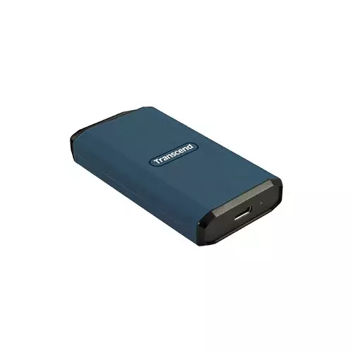 Transcend ESD410C 1TB USB 3.2 Gen 2 Type-C to A Portable SSD (Dark Blue) - 2