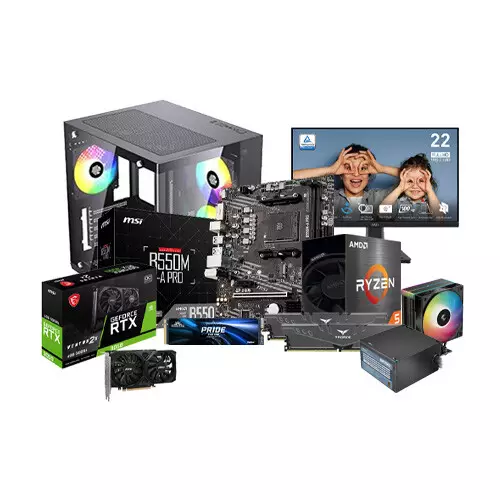 Ryzen 5 5600X RTX 3050 16GB RAM, 512GB SSD Gaming PC