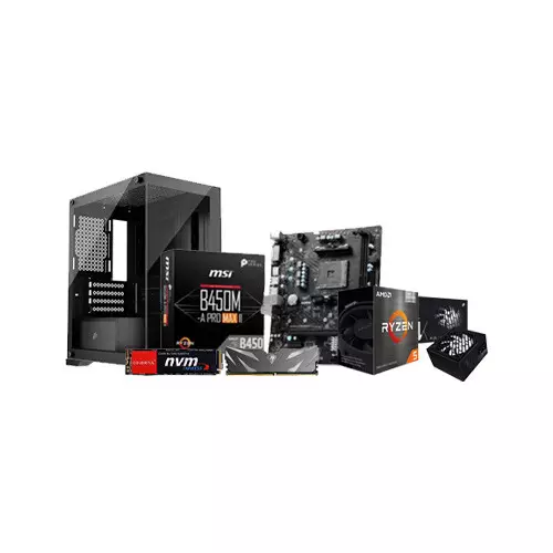 AMD Ryzen 5 PRO 5650G 8GB RAM 256GB SSD Desktop PC