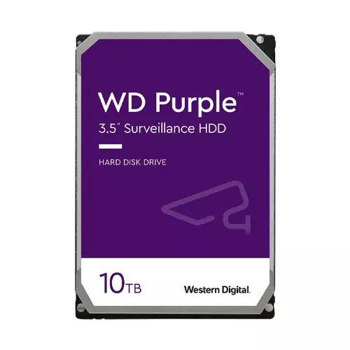 Western Digital WD102PURZ Purple 10TB Surveillance Hard Disk Drive - 1