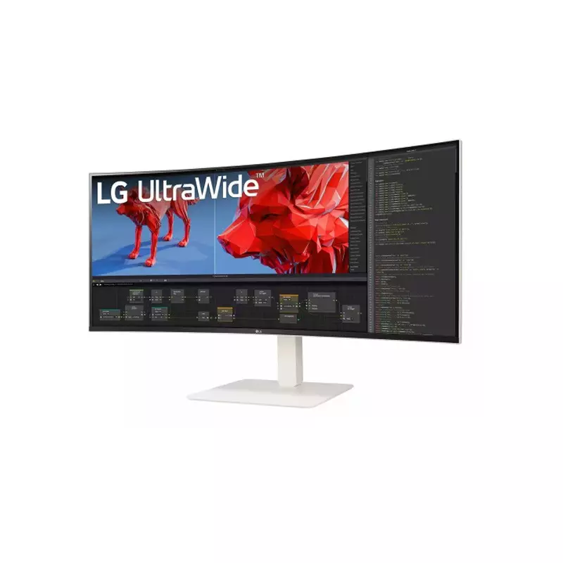 LG 38WR85QC-W 38 Inch WQHD HDR 144Hz IPS Curved Monitor - 1