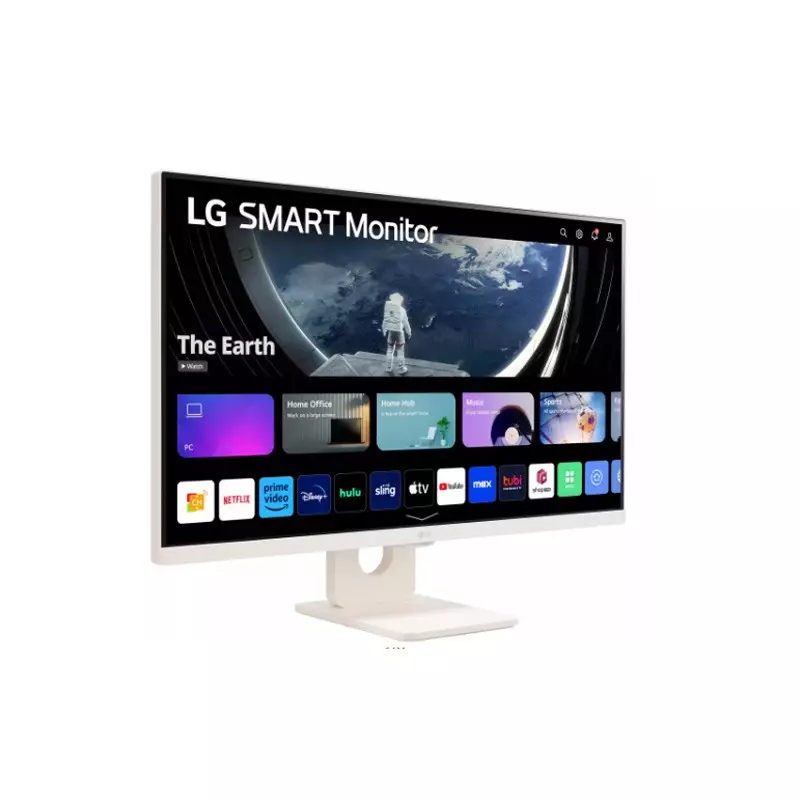 LG 27SR50F-W 27 Inch FHD IPS Monitor - 1