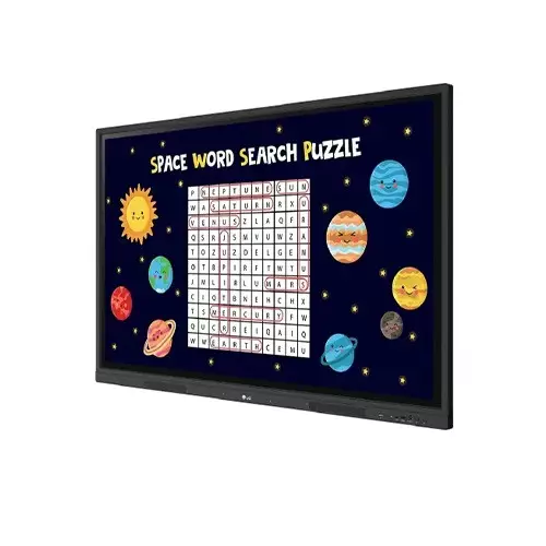 LG 86TR3DK-BM 86 Inch 4K UHD Touch Education Interactive Flat Panel Display - 1