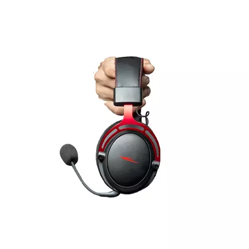 Ascend Air 7.1 channel Ultra lightweight Gaming Red Headphone - 4