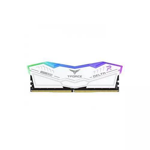 TEAM Delta RGB 8GB DDR5 6000MHz CL38 RAM - White