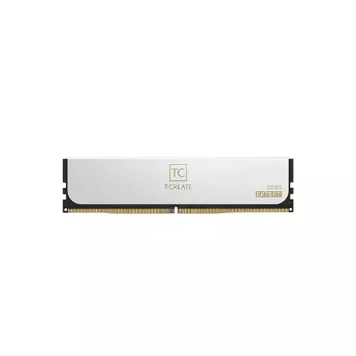 TEAM T-Create Expert DDR5 16GB 6000MHz PC5 48000 CL38 Desktop RAM (White)