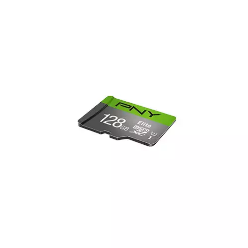 PNY  128GB Elite Class 10 U1 microSDXC Memory Card - 1
