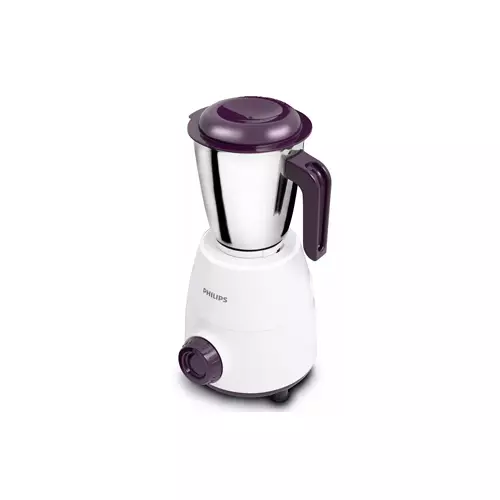 PHILIPS 500W MIXER GRINDER HL7505/00 WHITE AND PURPLE - 0